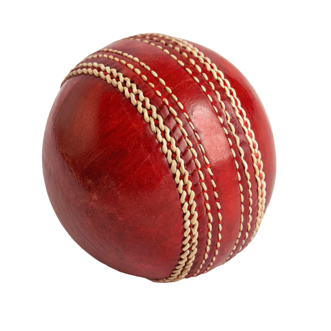 Red cricket ball image png