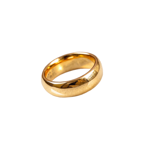 Shiny golden ring png