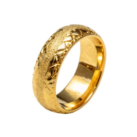 Shiny golden ring png