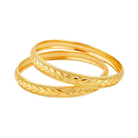 Gold bangles png image