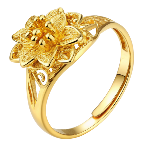 Gold ring png image
