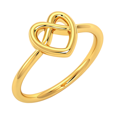 Love gold ring png image