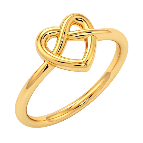 Love gold ring png image