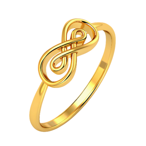 Wedding gold ring png image