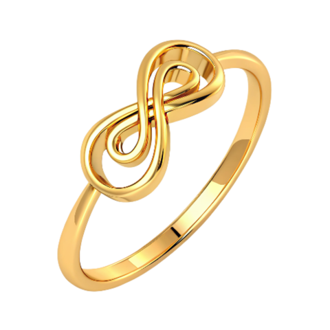 Wedding gold ring png image