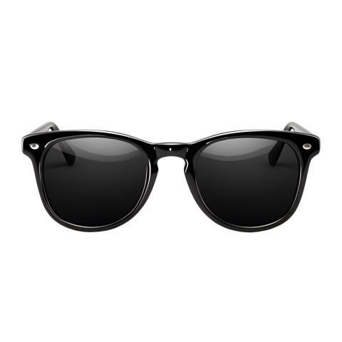 Stylish black sunglasses png image