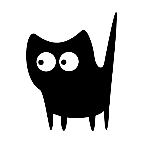 Cute and Funny Black Cat Png  Free Download