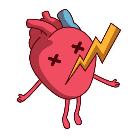 Heart Disease Illustration Png
