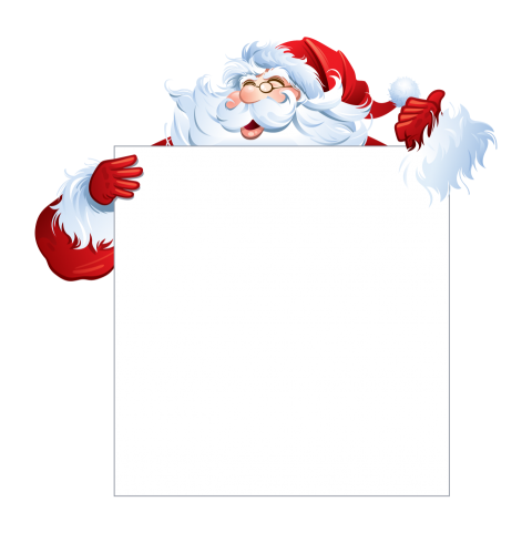 Christmas Santa Claus Png Banner Free Download