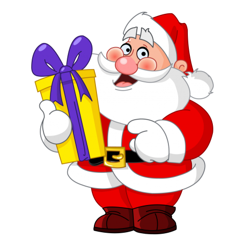 Cartoon Santa Claus Png Free Download