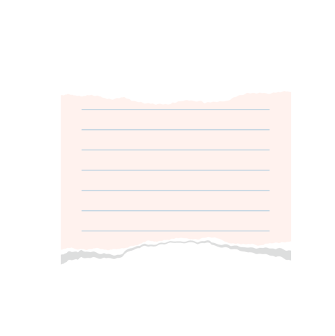 Torn note paper png
