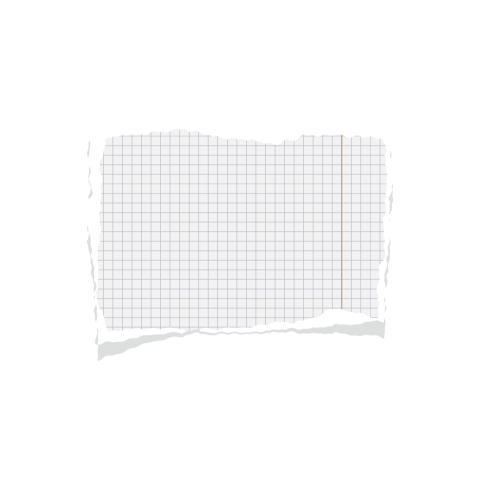 Torn note paper png