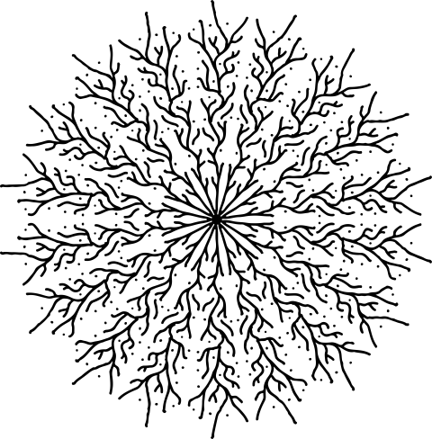 Hand Drawn Mandala Design Png