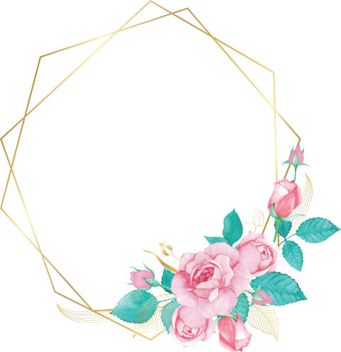 Decorative Flower Frame Png