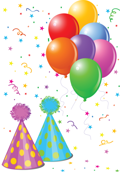 Balloons - Party Hat And Balloons