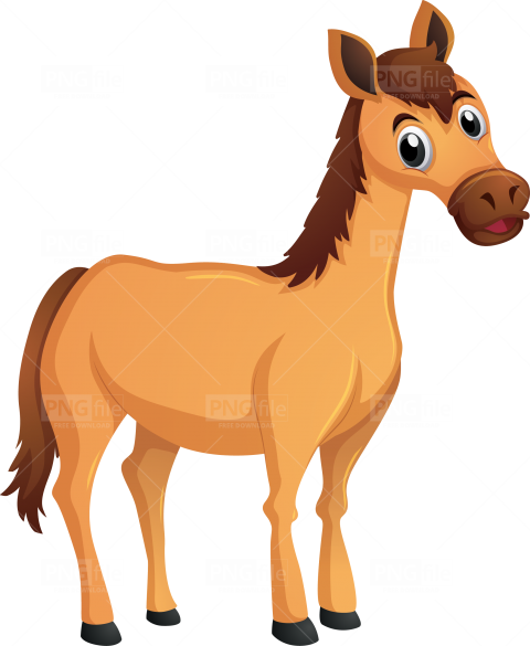 Baby Horse Cartoon Png Free Download - Photo #10 - PngFile.net | Free