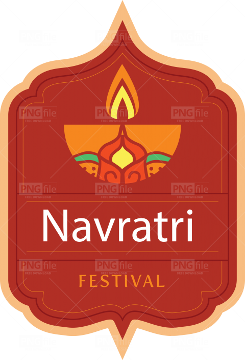 🔥 Navratri Text PNG Images Transparent Free Download {2023